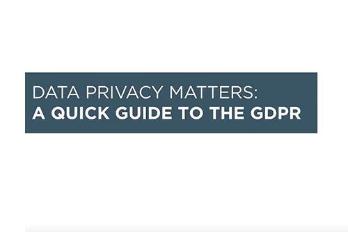 Data Privacy Matters: A Video Guide to the GDPR